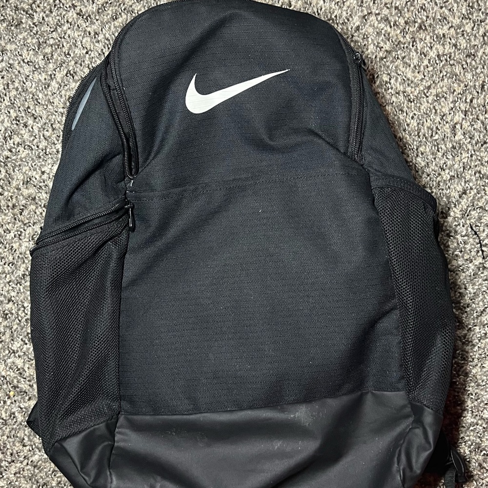 Nike Brasilia Backpack Black gently used